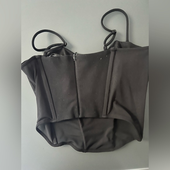 & Other Stories Black Corset - Picture 2 of 5